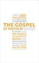 NIV Gospel of Matthew, 20-Copy Pack: Paperback