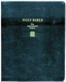 NIV Reference Bible:  Black, Bonded Leather,  Wide-Margin