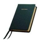 KJV Presentation Bible: Black, Cabra Bonded Leather