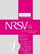 NRSV Reference Bible with Apocrypha: Black, Calfskin Leather