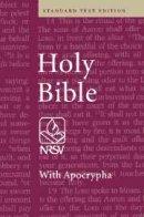 NRSV Standard Text Bible with Apocrypha: Hardback