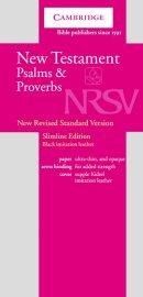 NRSV New Testament with Psalms and Proverbs: Black, Imitation Leather