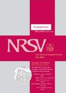 NRSV Standard Text Bible: Black, French Moroccan Leather