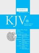 KJV Cameo Wide Margin, Bible:  Black Calfskin Leather, Reference