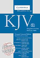 KJV Personal Size Concord Reference Bible: Black, French Morocco Leather