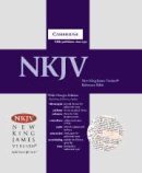 NKJV Wide Margin Reference Bible: Black French Morocco Leather