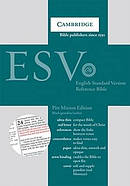 ESV Pitt Minion Reference bible: Black, goatskin leather