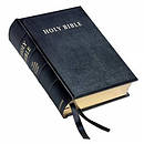 NRSV Lectern Bible: Black, Goatskin
