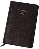 KJV Cameo New Testament and Psalms: Black, Leather, Red Letter
