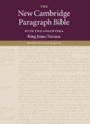 KJV New Cambridge Paragraph Bible With Apocrypha: Hardback