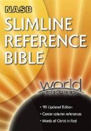 Nasb Slimline Ref Bible Burg Gen Lthr Ti