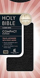 KJV Classic Companion Bible Chequebook Size Bonded Leather Black