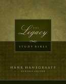NKJV Legacy Study Bible: Black, Bonded Leather,