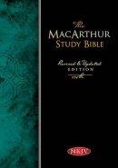 NKJV MacArthur Study Bible: Burgundy,  Bonded Leather, Thumb Indexed