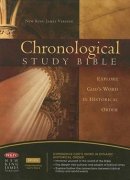NKJV Chronological Study Bible : Black Cherry,  Bonded Leather 