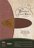 NKJV Woman's Study Bible: Chestnut Brown/Burgundy,  LeatherSoft: Thumb Index