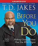 Before You Do - Audio CD 