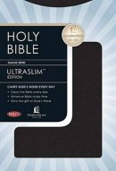NKJV UltraSlim Bible: Black, Bonded Leather