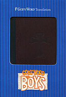 God's Word for Boys: Brown, Imitation Leather