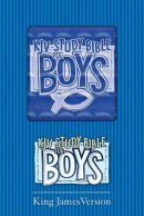 KJV Study Bible For Boys: Blue Prism, Paperback