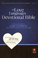 NLT Love Languages Devotional Bible Hardback