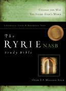 NASB Ryrie Study Bible: Burgundy, Bonded Leather, Thumb Indexed