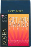 NKJV Gift and Award Bible:  Blue, Leatherflex