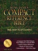 KJV Compact Bible: Black, Bonded Leather, Snap-Flap Closing