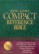 KJV Compact Bible: Black, Bonded Leather, Reference