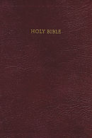 KJV Reference Bible: Burgundy, Bonded Leather