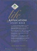 KJV Life Application Study Bible: Burgundy, Bonded Leather, 