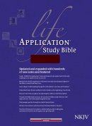 NKJV Life Application Study Bible: Burgundy, Bonded Leather, Thumb Index