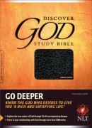 NLT Discover God Study Bible: Black, Bonded Leather