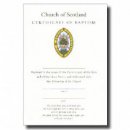 C007 Baptism Certificate 'Burning Bush'