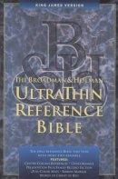 KJV UltraThin Reference Bible: Black, Bonded Leather