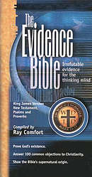 Evidence Bible, Pocket New Testament, Psalms & Proverbs: Paperback