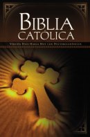 DHH Biblia Catoloica Spanish Catholic Bible Imitation Leather Black