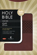 NKJV Classic Gift Bible: Brown, Imitation Leather