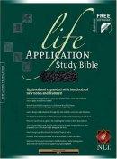 NLT Life Application Study Bible: Black, Leather
