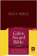 NLT Gift & Award Bible: Burgundy, Imitation Leather