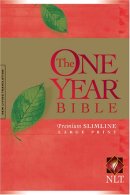 NLT One Year Large Print Bible: Hardback
