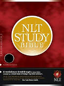 NLT Study Bible: Black, Bonded Leather