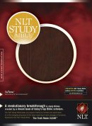 NLT Study Bible: Chocolate, Imitation Leather