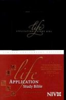 NIV Life Application Study Bible: Black, Personal Size, Hardback