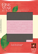 NLT One Year Slimline Bible  Tutone Heather G