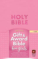 NLT Gift And Award Bible Imitation Leather Pink 