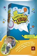 Hands On Bible Updated Edition NLT Leather-look Blue
