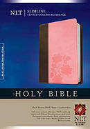 Slim Ctr Col Ref Bible Nlt Brn Pink Tuto