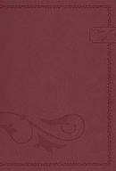 NCV Mom's Bible: Cranberry, LeatherSoft