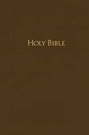 NKJV Pew Bible: Brown, Hardback